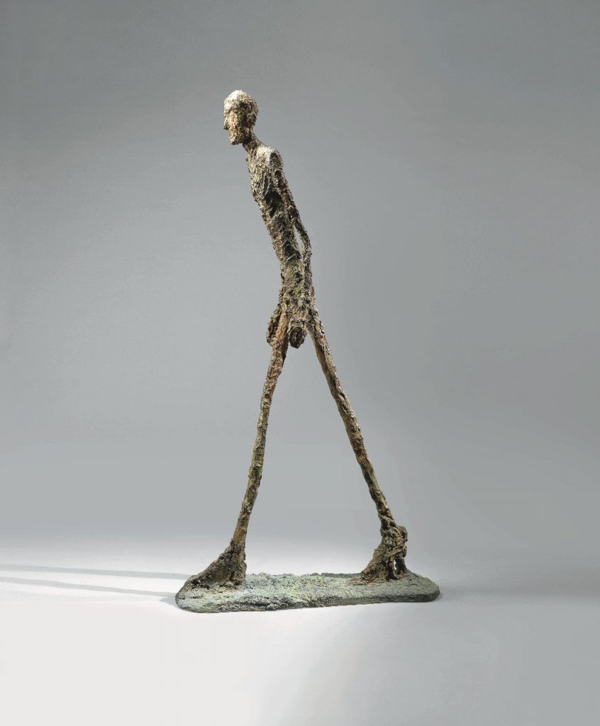 Alberto Giacometti, L'uomo che cammina, Bronzo, 1960, Collezione privata