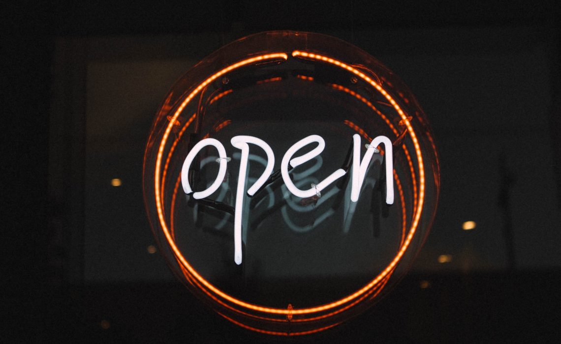 open open